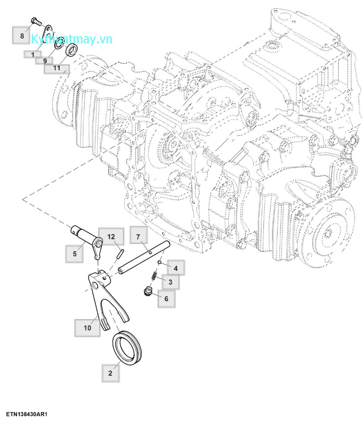 Bộ dịch chuyển PTO - ST824646